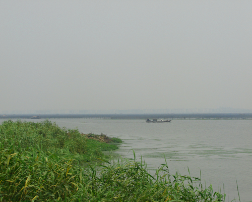 优美湖景